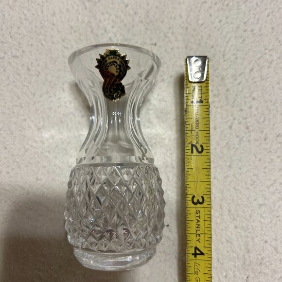 Waterford Glass Limited 4" vase. Made in Republic of Ireland. Weighs 6.8 oz. (91 - Picture 3 of 7